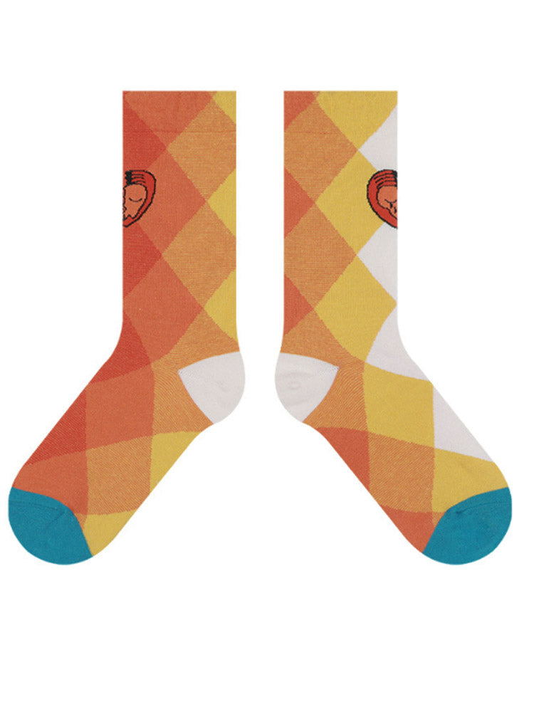 Cartoon Broken Heart Socks