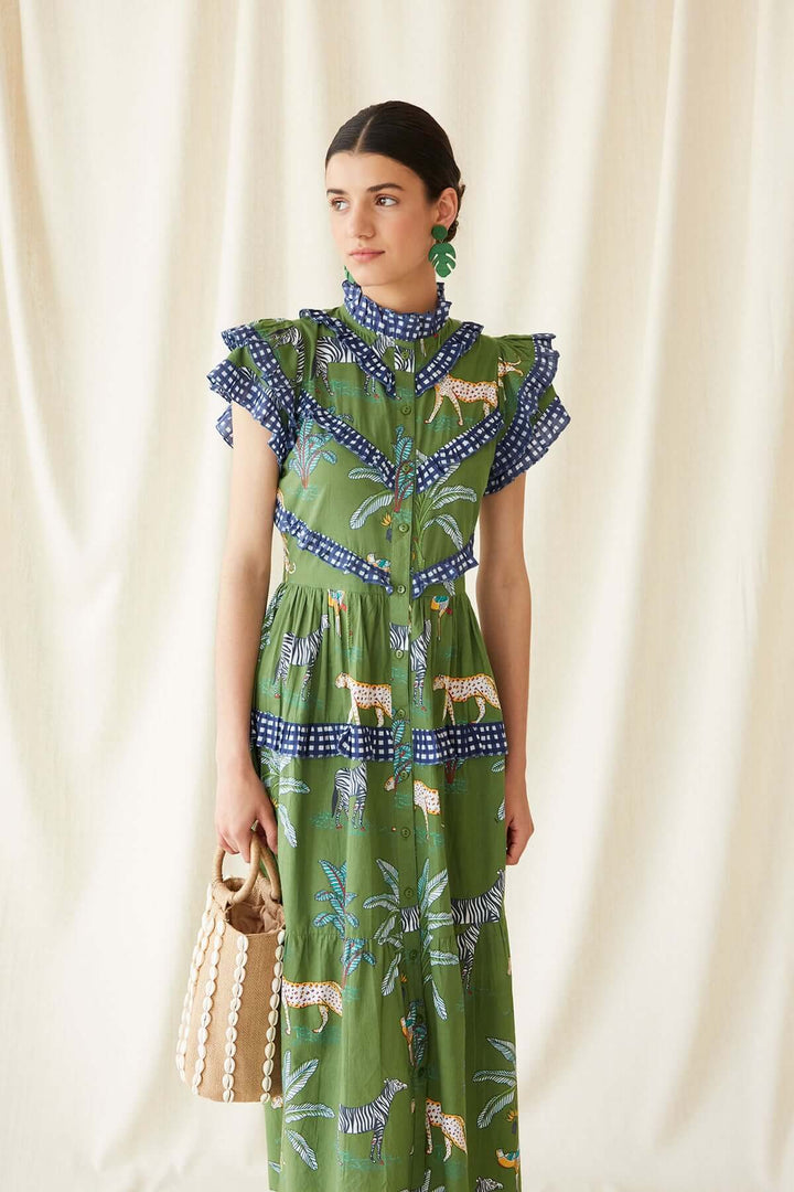 Multicolored Antillean Dress