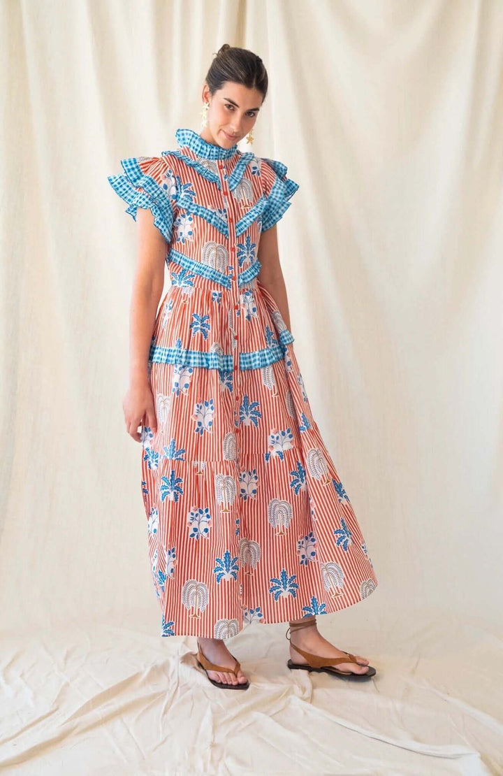 Multicolored Antillean Dress