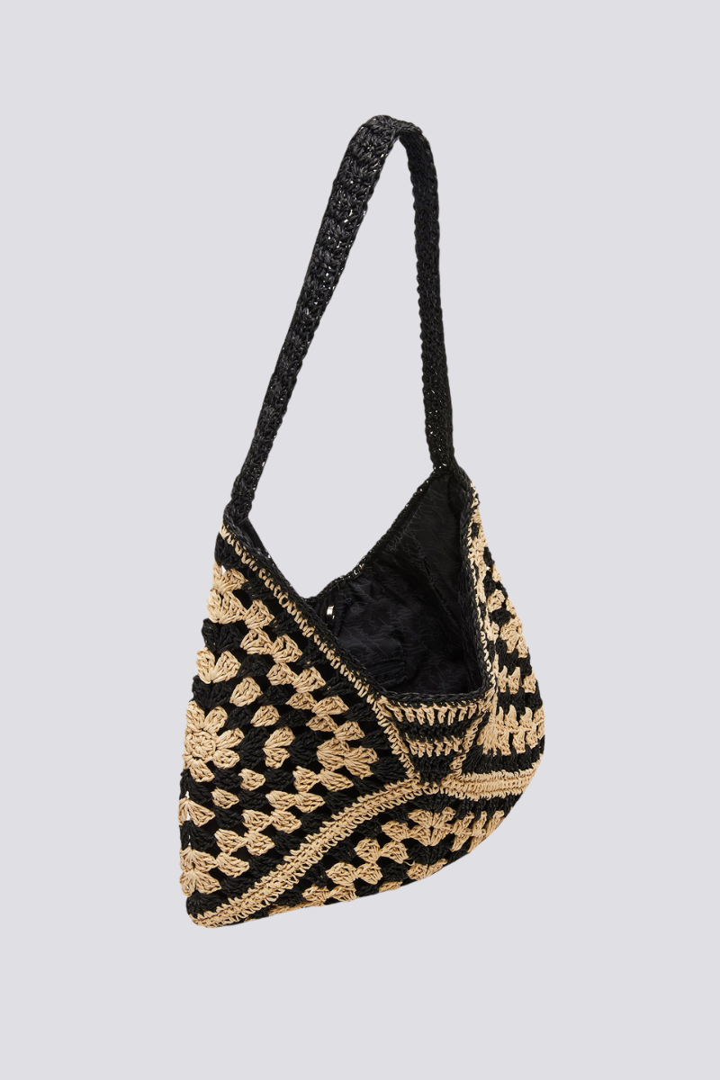 Gigi Patchwork  Woven Bag