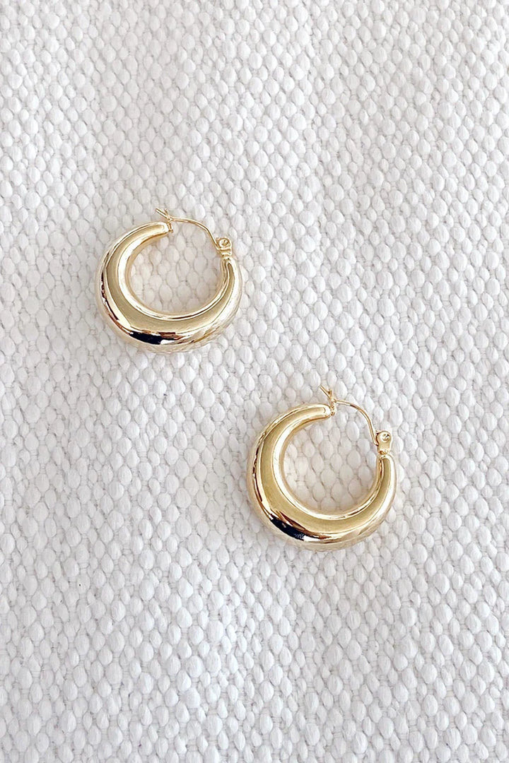 Essential Hoop Earrings - Gold