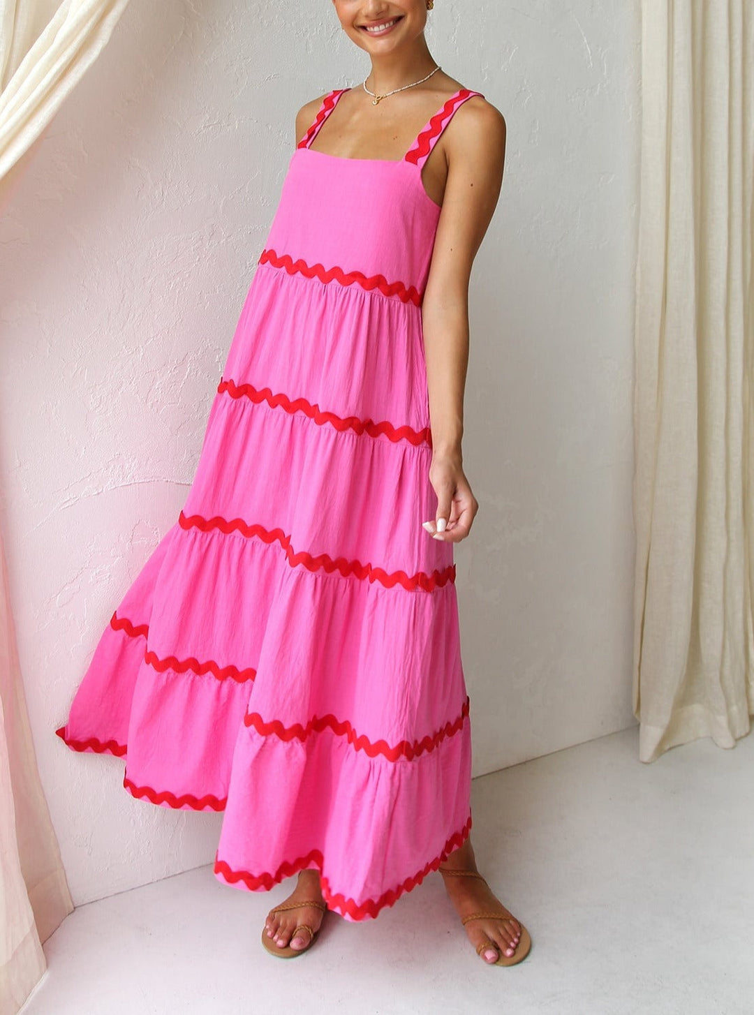 Robe longue Inari ROSE