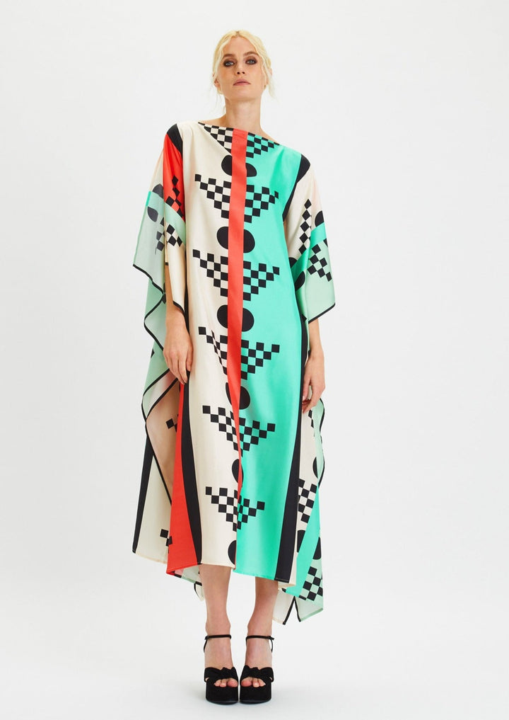 Kobolt Canvas Couture Kaftan