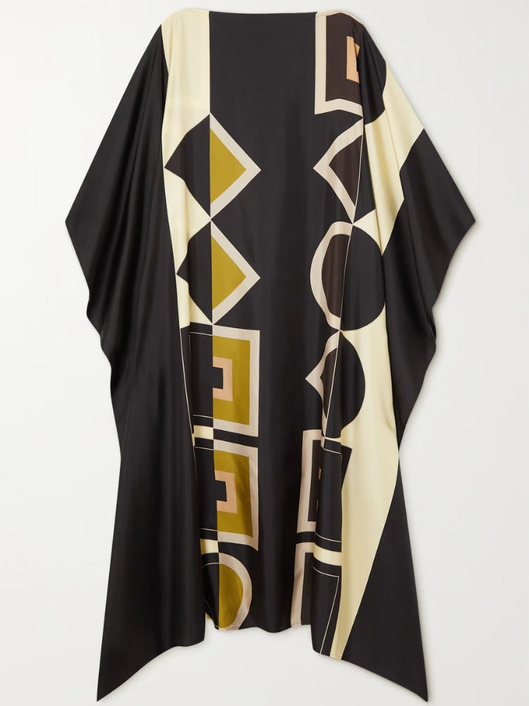 Art Déco Opulence Womens Kaftan