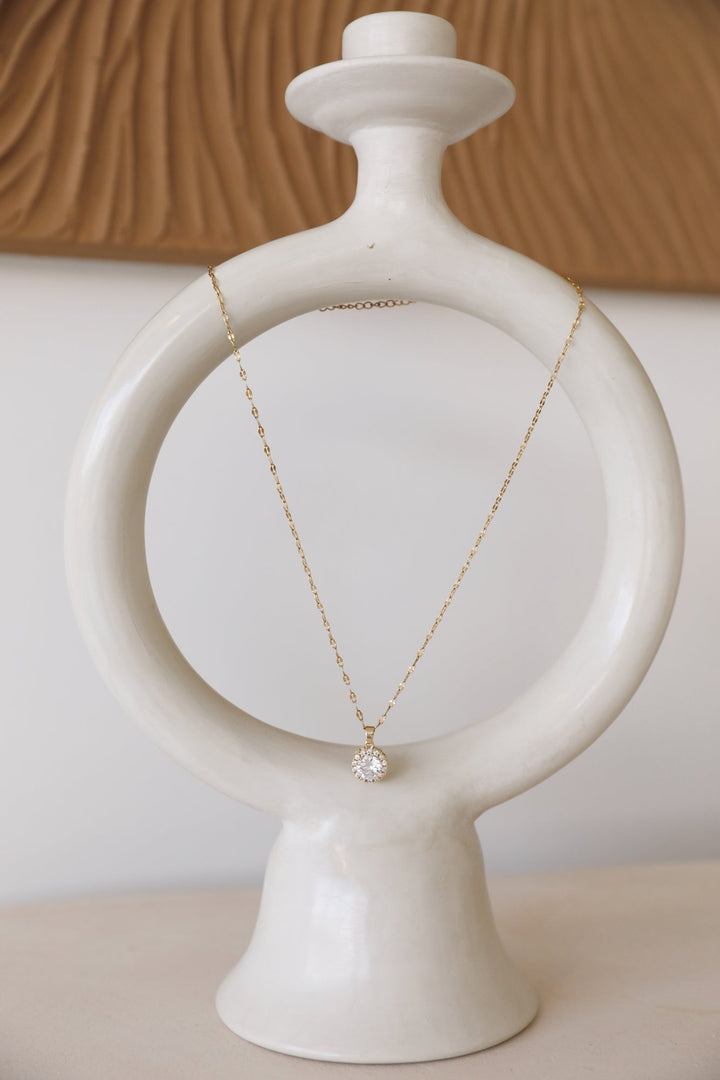 18K vergulde nieuwe universum ketting