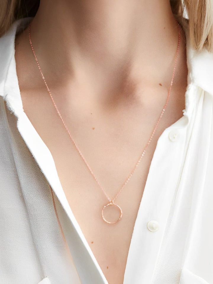 Collier cercle ouvert biologique LUXE