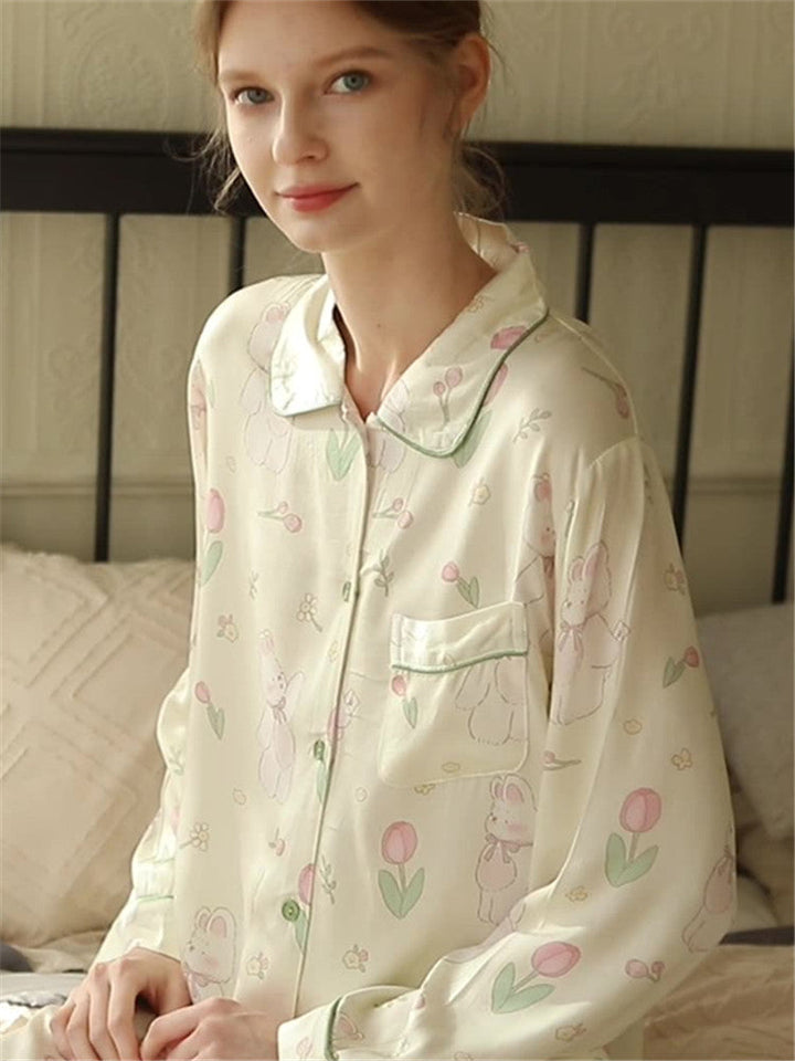 Double Layer Bamboo Fiber Sleepwear