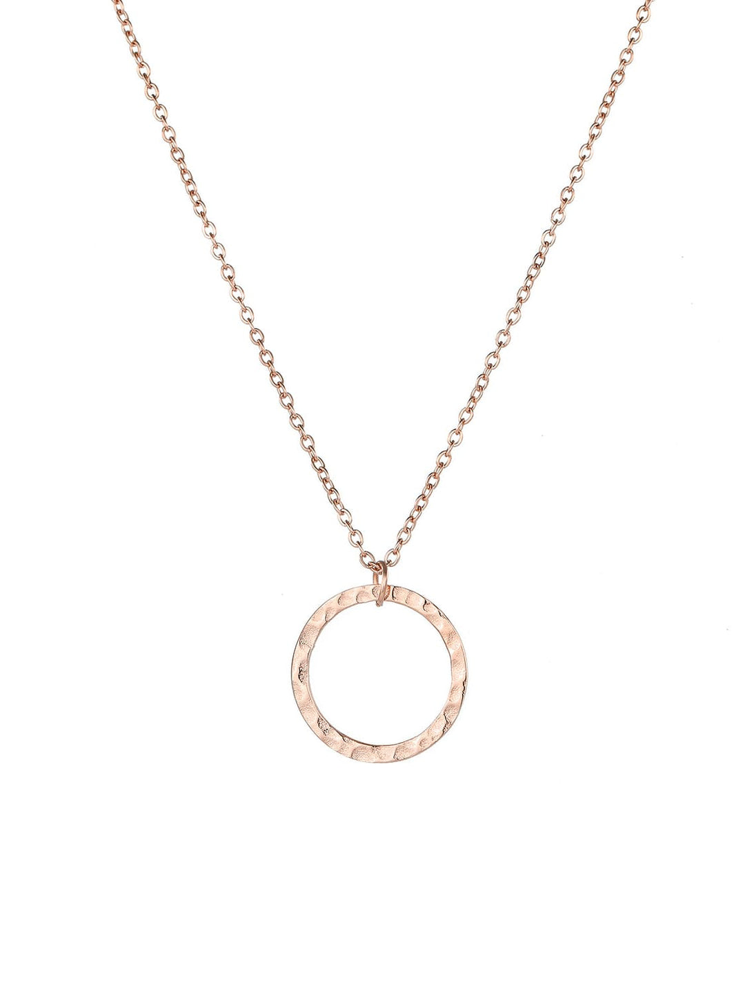 LUXE Organic Open Circle Halskette