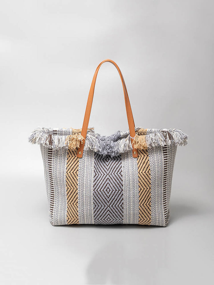 Canvas Tote Skuldertaske