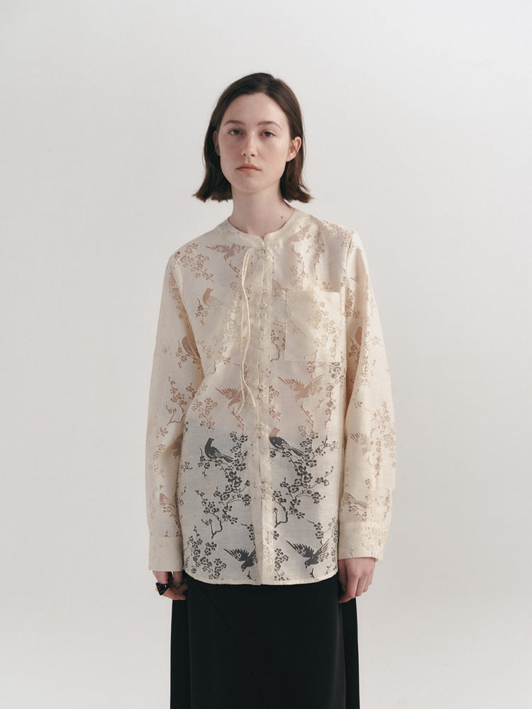 Hollow Lace Blouse