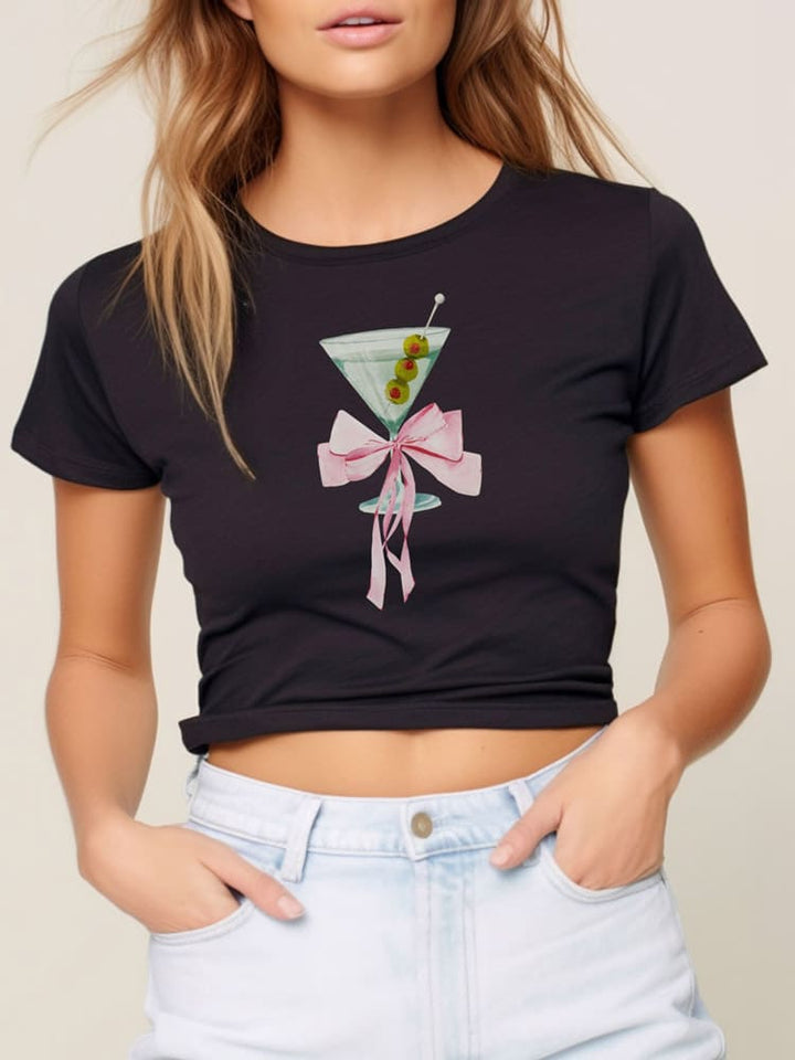 Camiseta Martini Coquette para Bebê