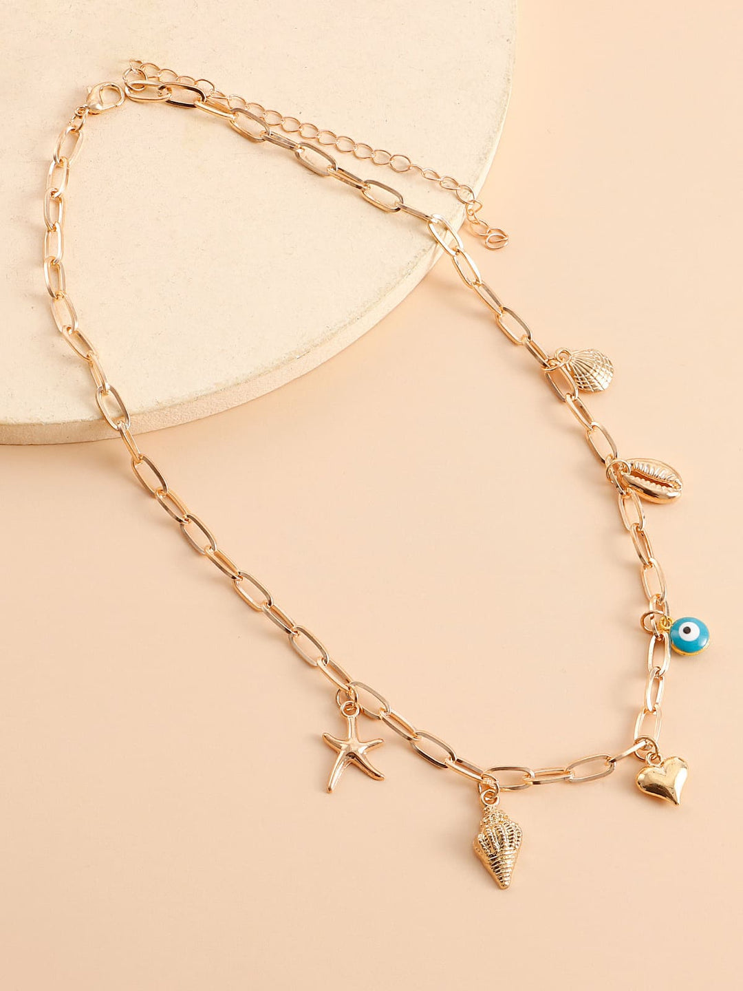 Spiral Shell Seastar halsband