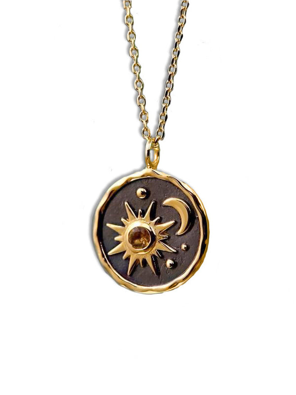 Collana Boho Sole Luna