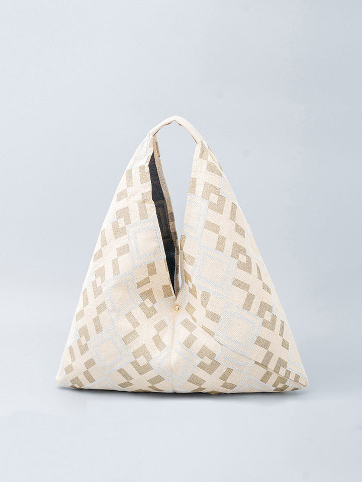 Plátěná taška Triangle Bag - Potištěná