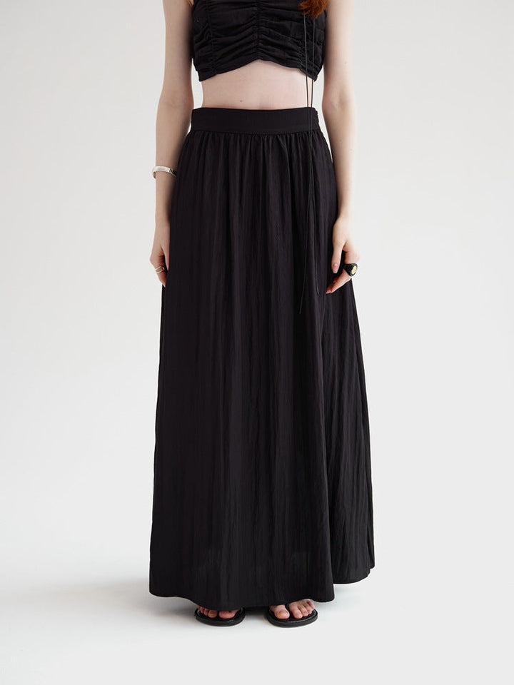 Casual Pleated Skirt