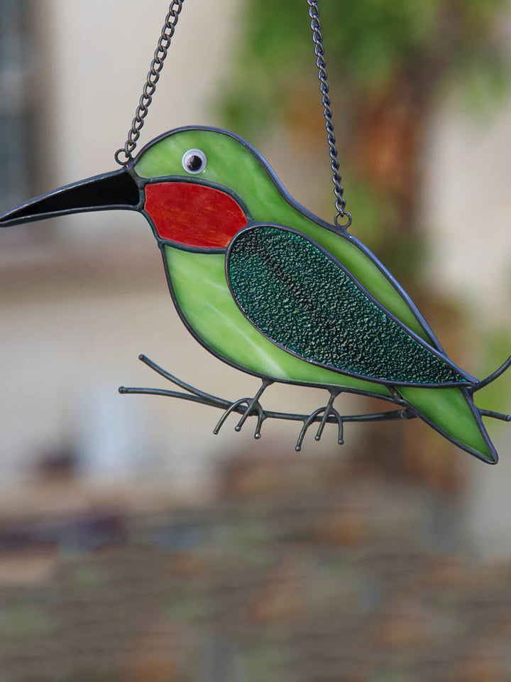 Green Hummingbird Hanging Decoration