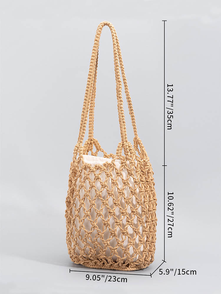 Koteng Thread Woven Fishnet Bag