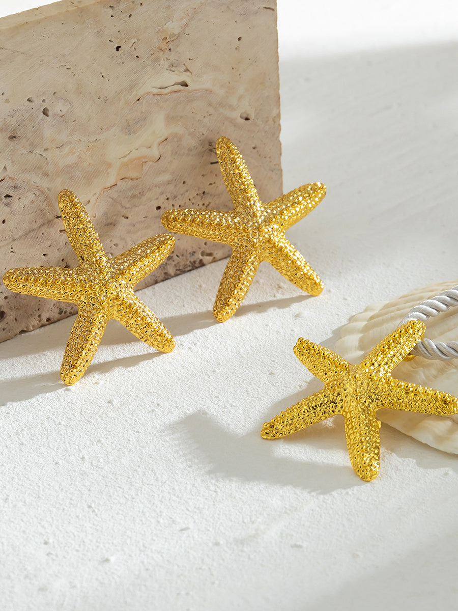 Santorini Starfish Halsband ~ Guld