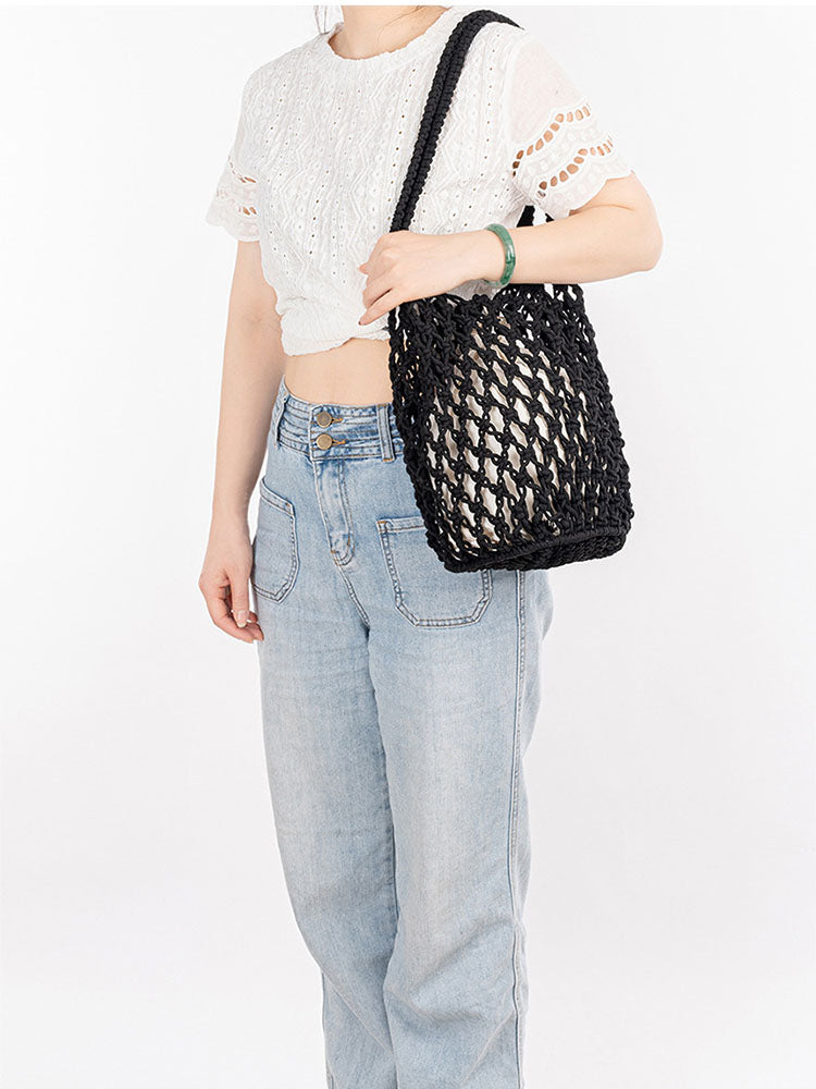 Koteng Thread Woven Fishnet Bag