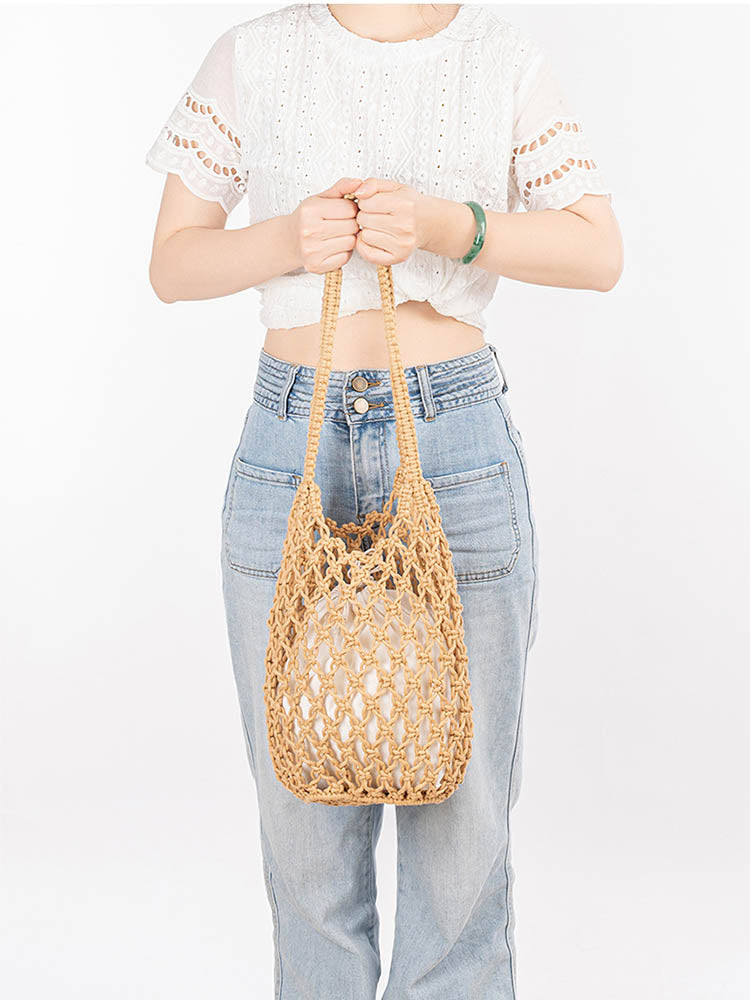 Koteng Thread Woven Fishnet Bag