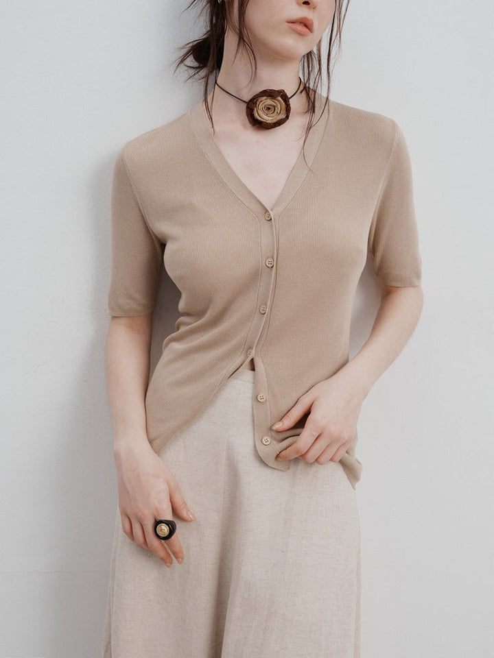 Casual Long Sleeve Sonneschutz Top