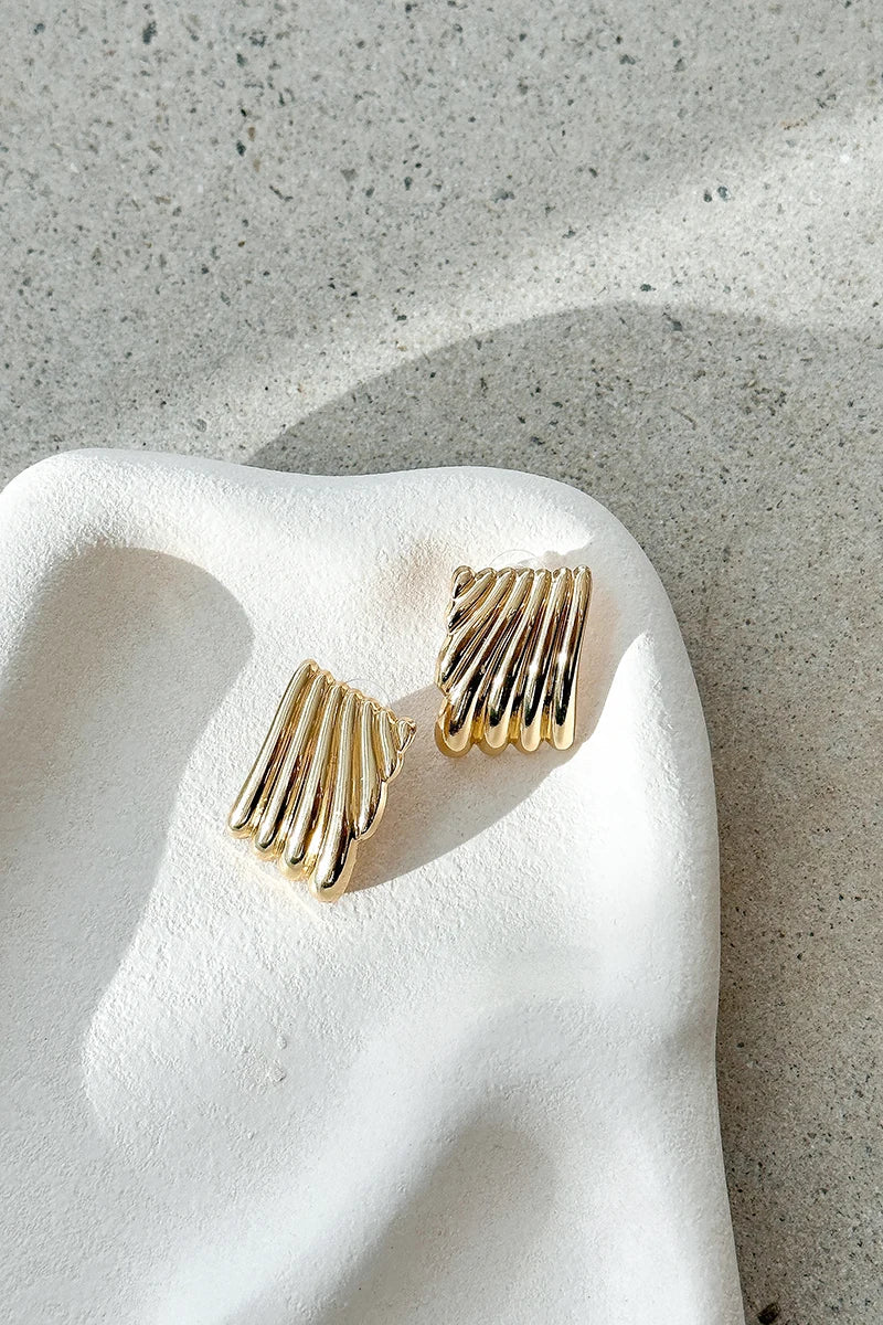 Rina Earrings - Gold