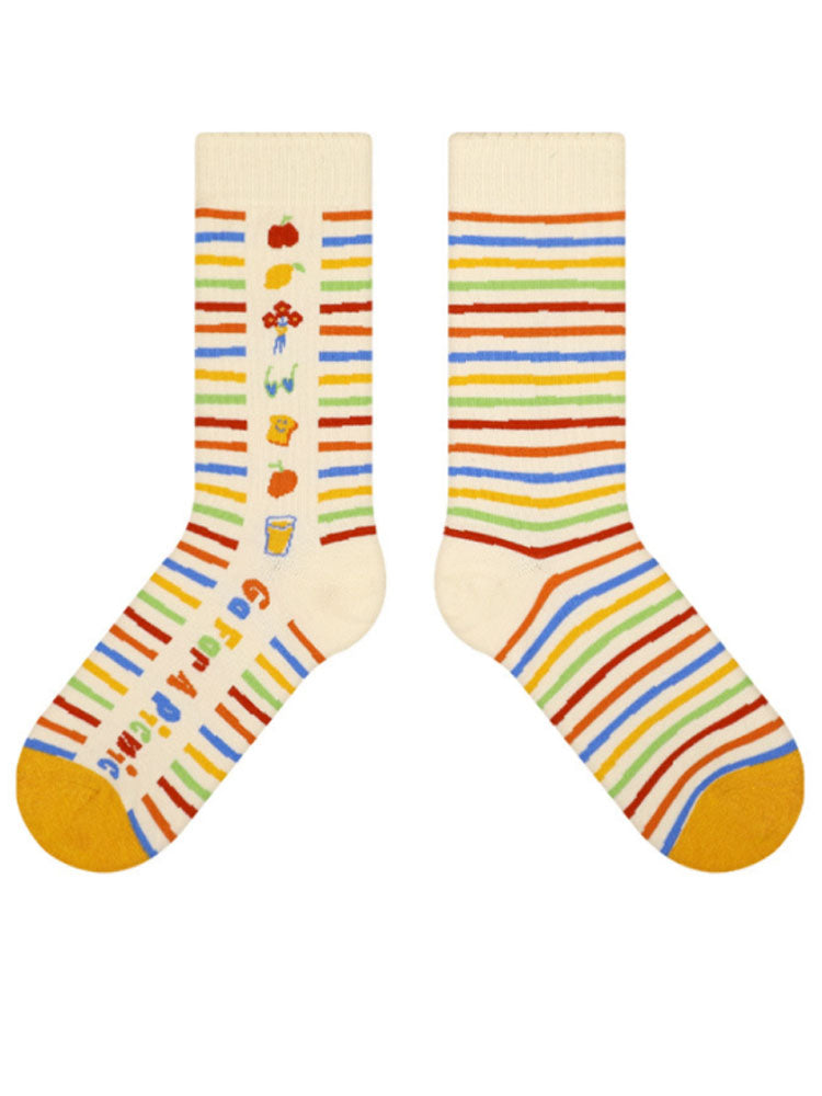 Cute College Style Socks