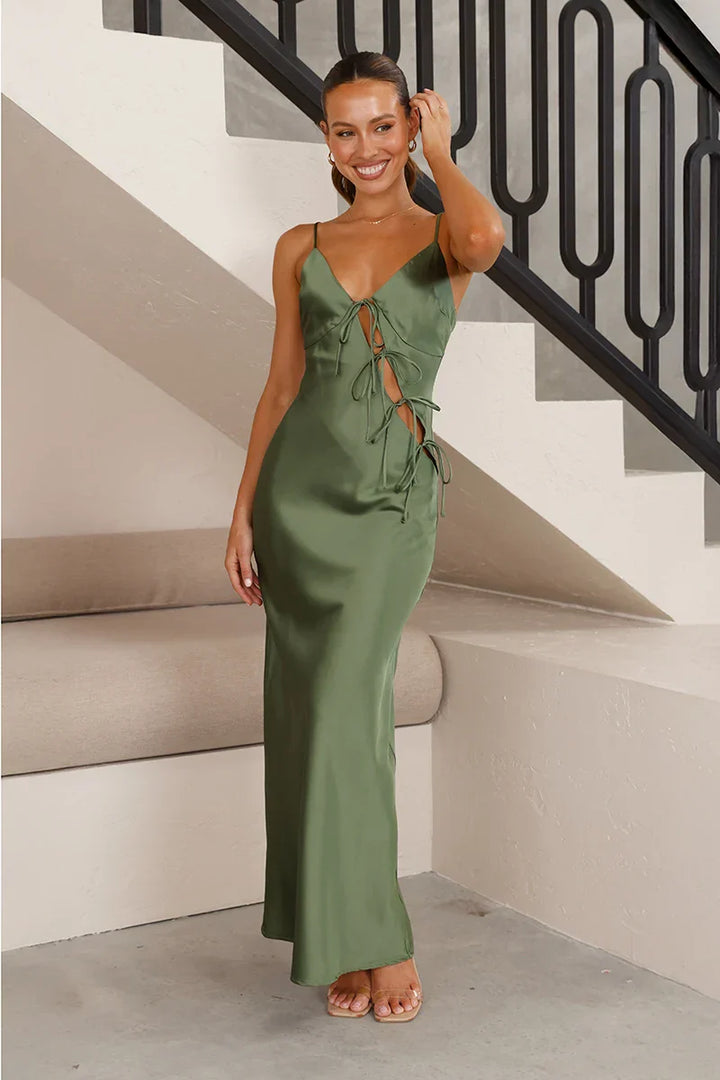 Isadora Maxi Dress - Olive