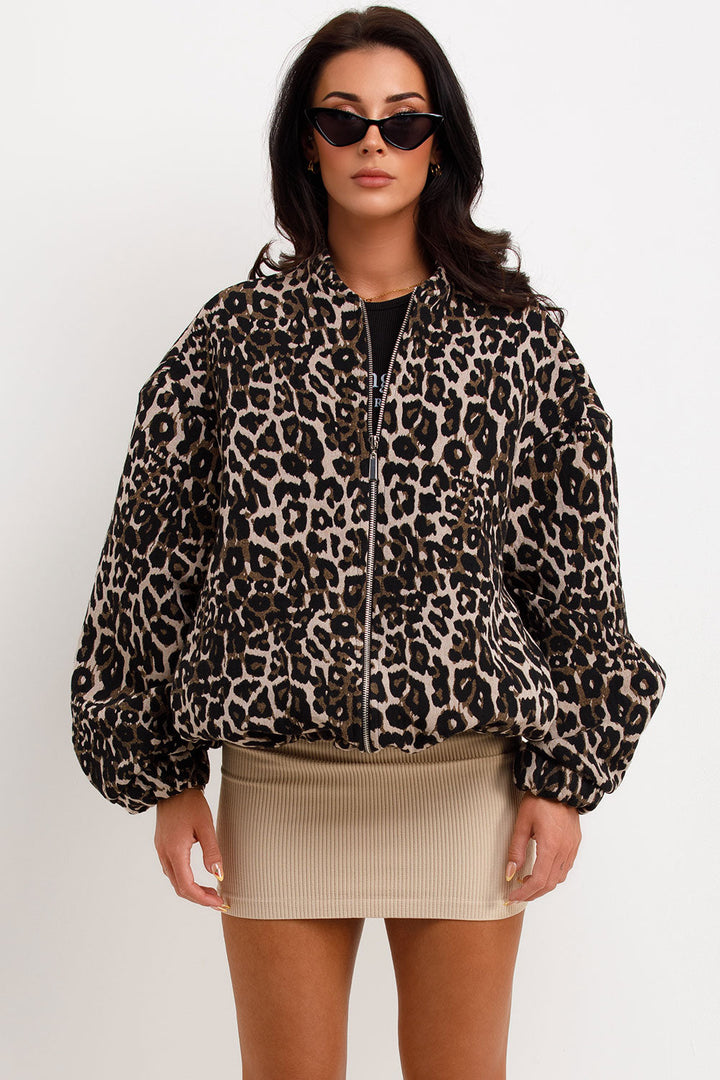 Retro Leopard Print Coat