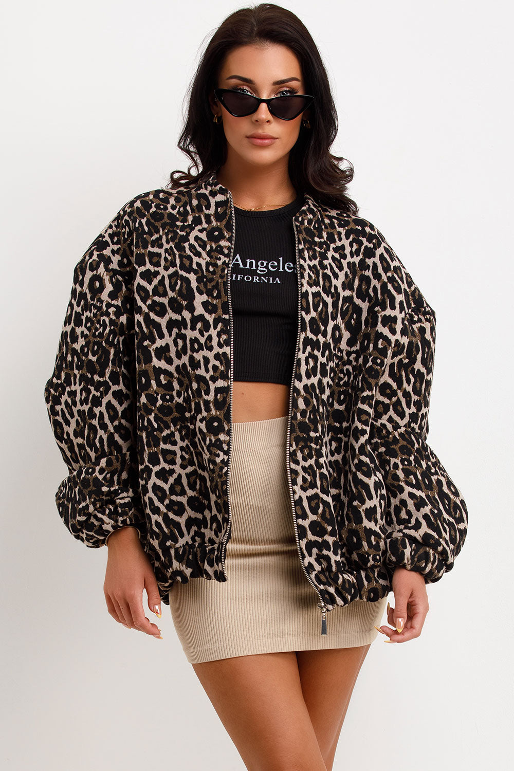 Retro Leopard Print Coat