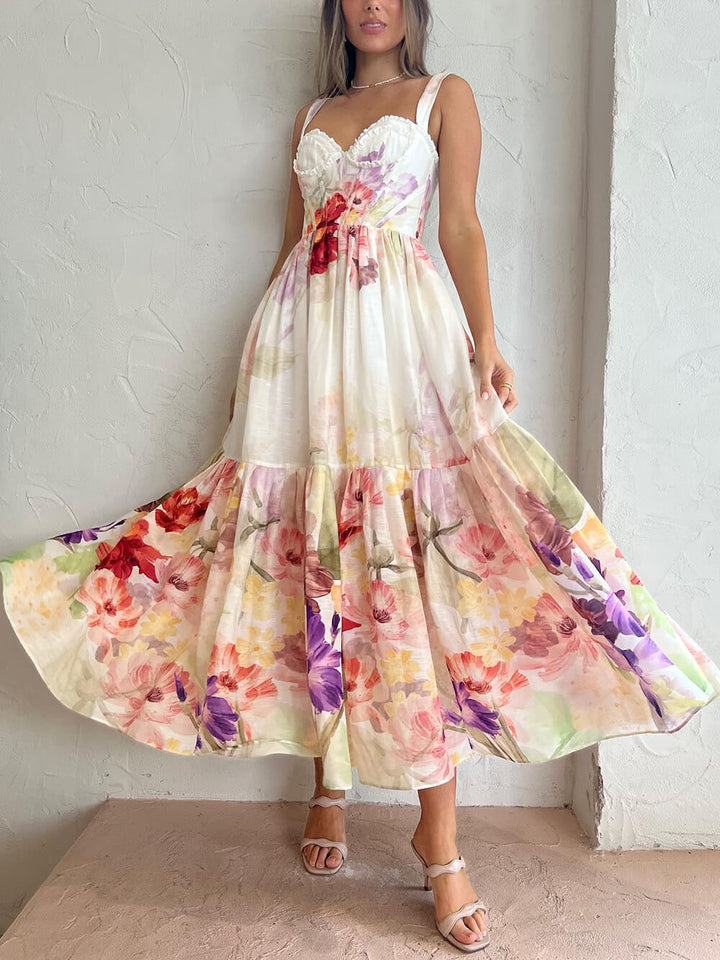 Kleid mit Party-Print