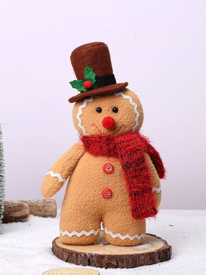Anokha | Khaki Gingerbread Man Figurine