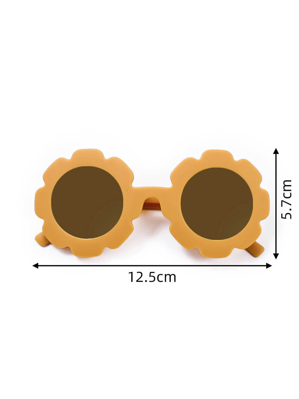 Conjunto de 3 peças de óculos de sol infantis com faixa de laço e laço