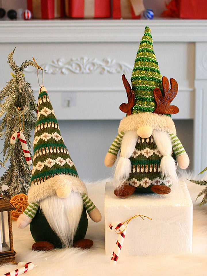 Pluszowy kapelusz bożonarodzeniowy Elf Rudolph
