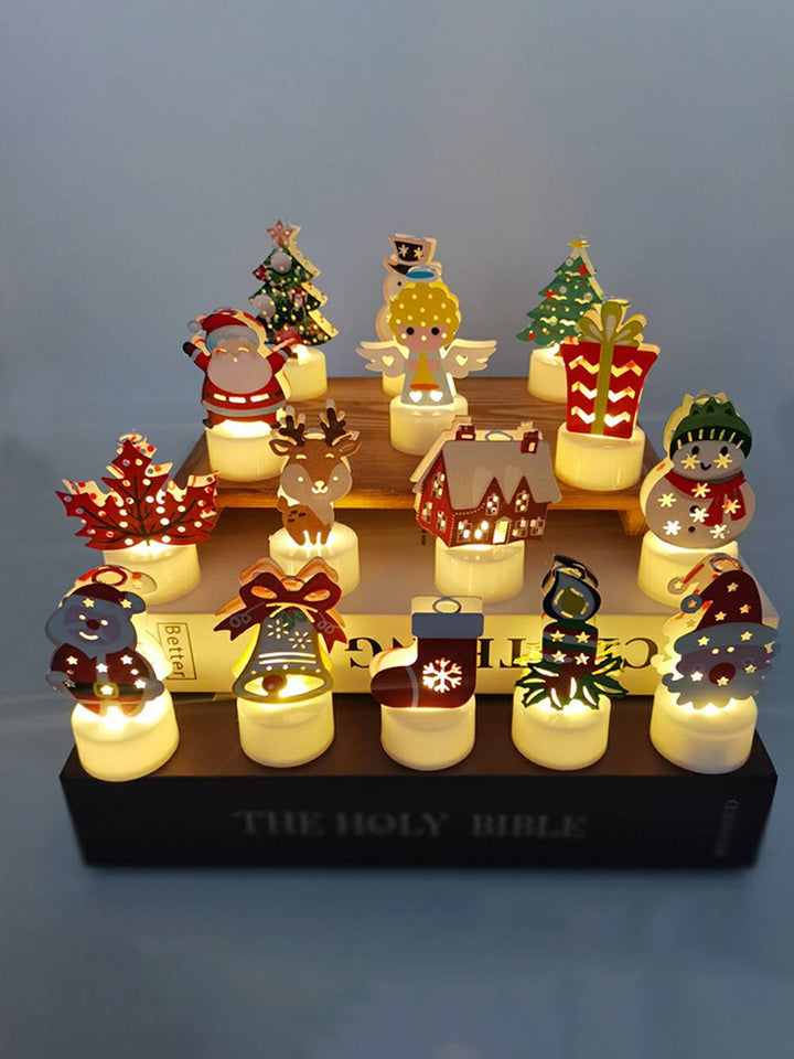Light-Up Christmas Decorations with Charming Christmas Characters