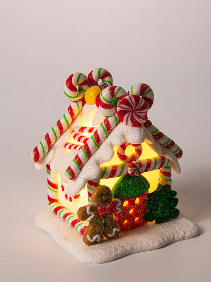 Christmas Little House LED Luminous Ornaments