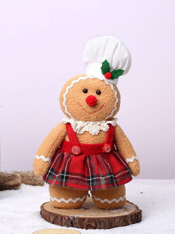 Anokha | Kaki Gingerbread Man-beeldje