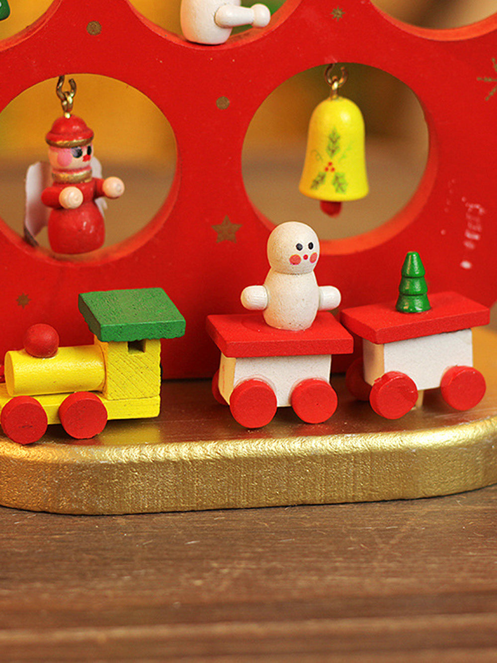 Kerstman Sneeuwpop Tafel Raamdecoratie
