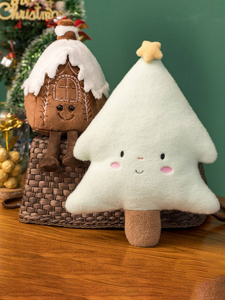 Brinquedo de pelúcia guirlanda de árvore de Natal estrela
