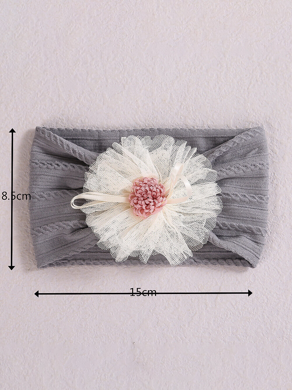 Dětská pokrývka hlavy Organza Slunečnicové květinové gumičky do vlasů