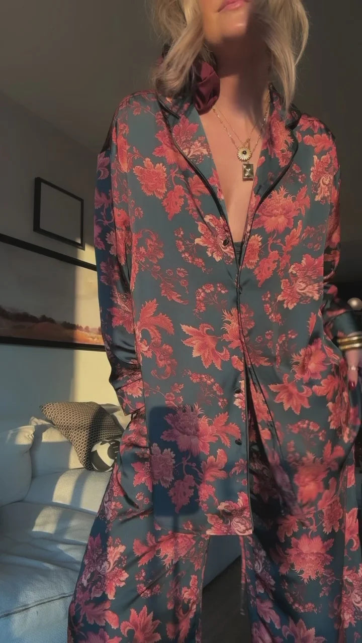 Conjunto de pijama de loto