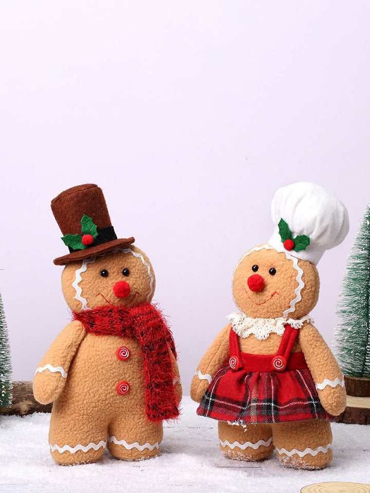 Anokha | Khaki Gingerbread Man Figurine