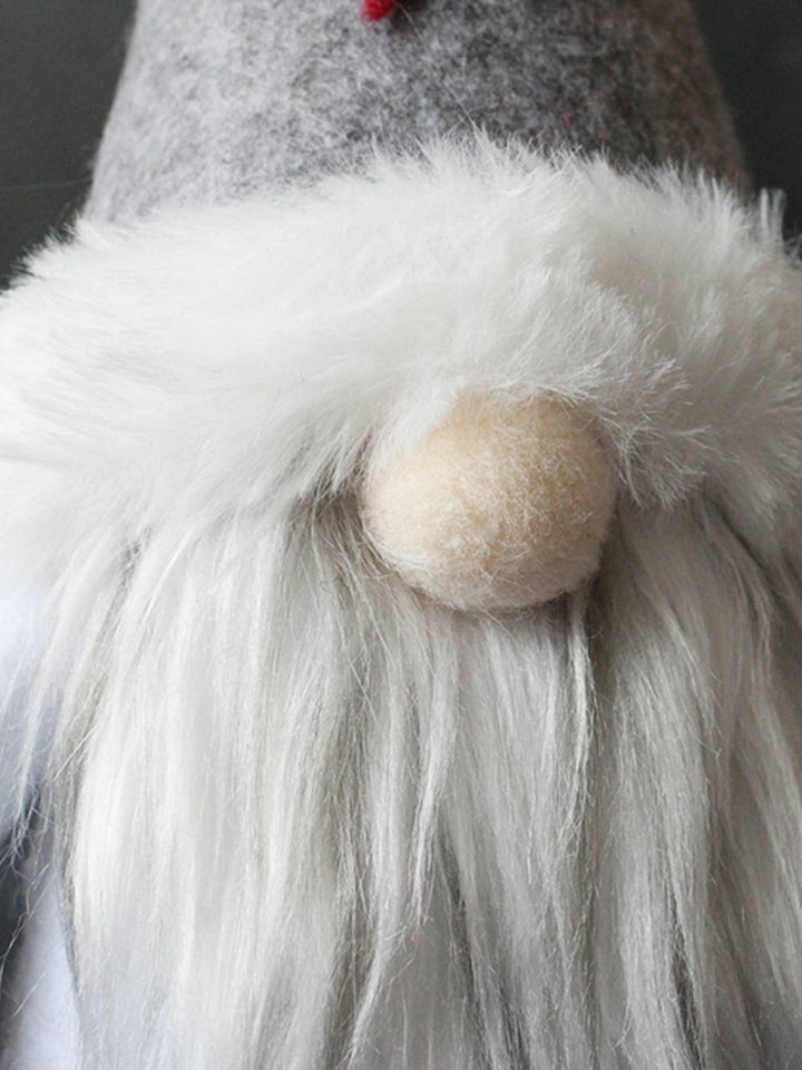 Tri-Color Hat Snowflake Love Nordic Gnome Plush Decor