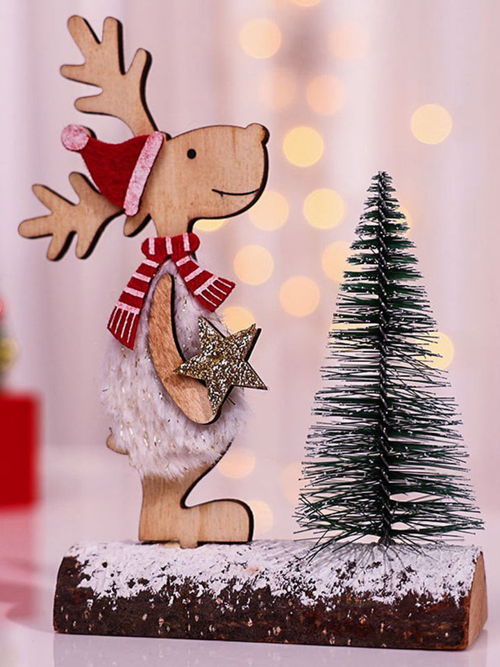 Christmas Cedar Tre dekorasjoner