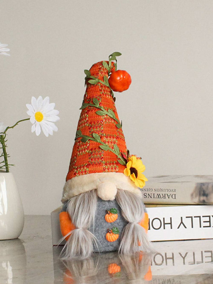 Dýně slunečnice Gnome Elf Plyšový Ornament