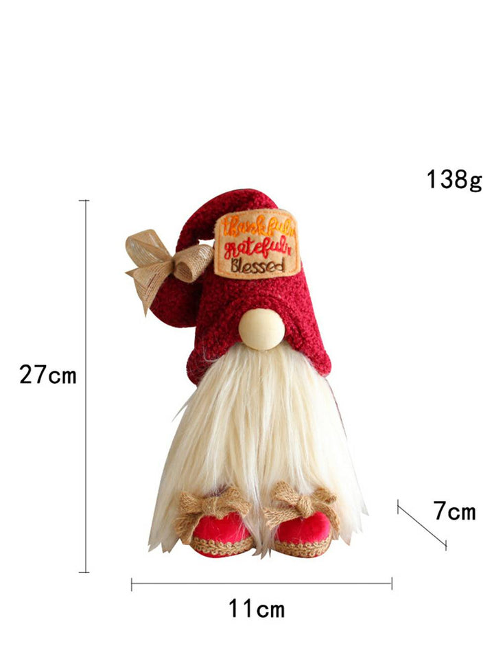 Vánoční panenka Gnome - slavnostní atmosféra - rozkošný design