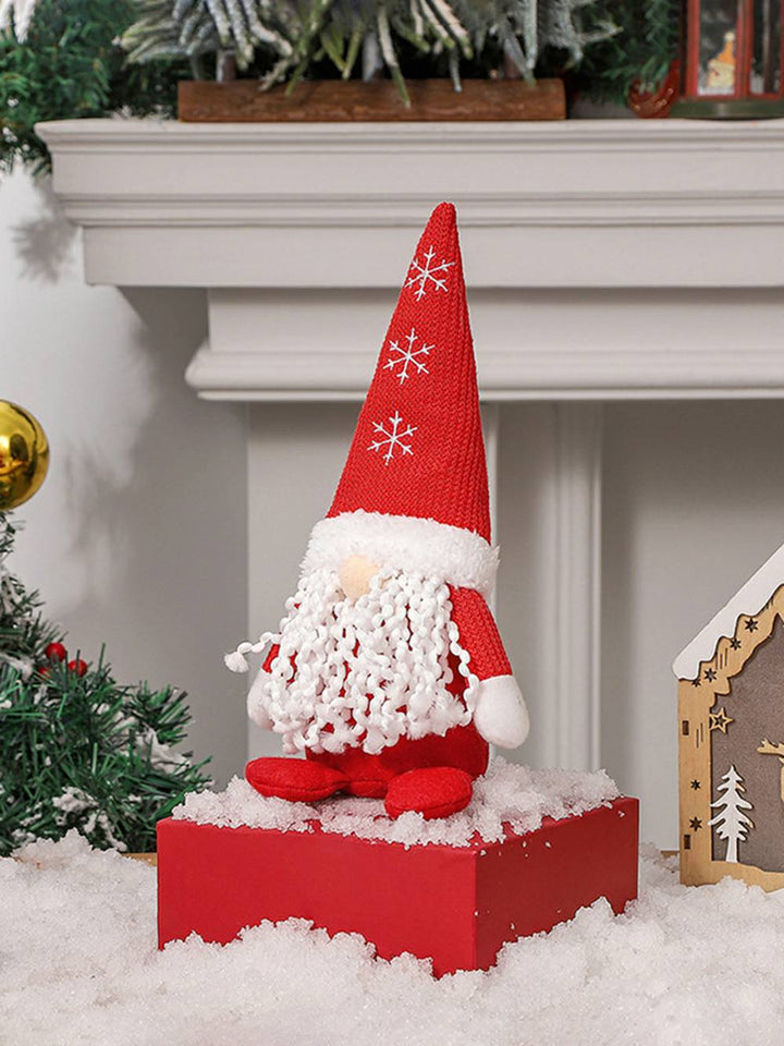 Paní Claus vánoční výzdoba Gnome Party