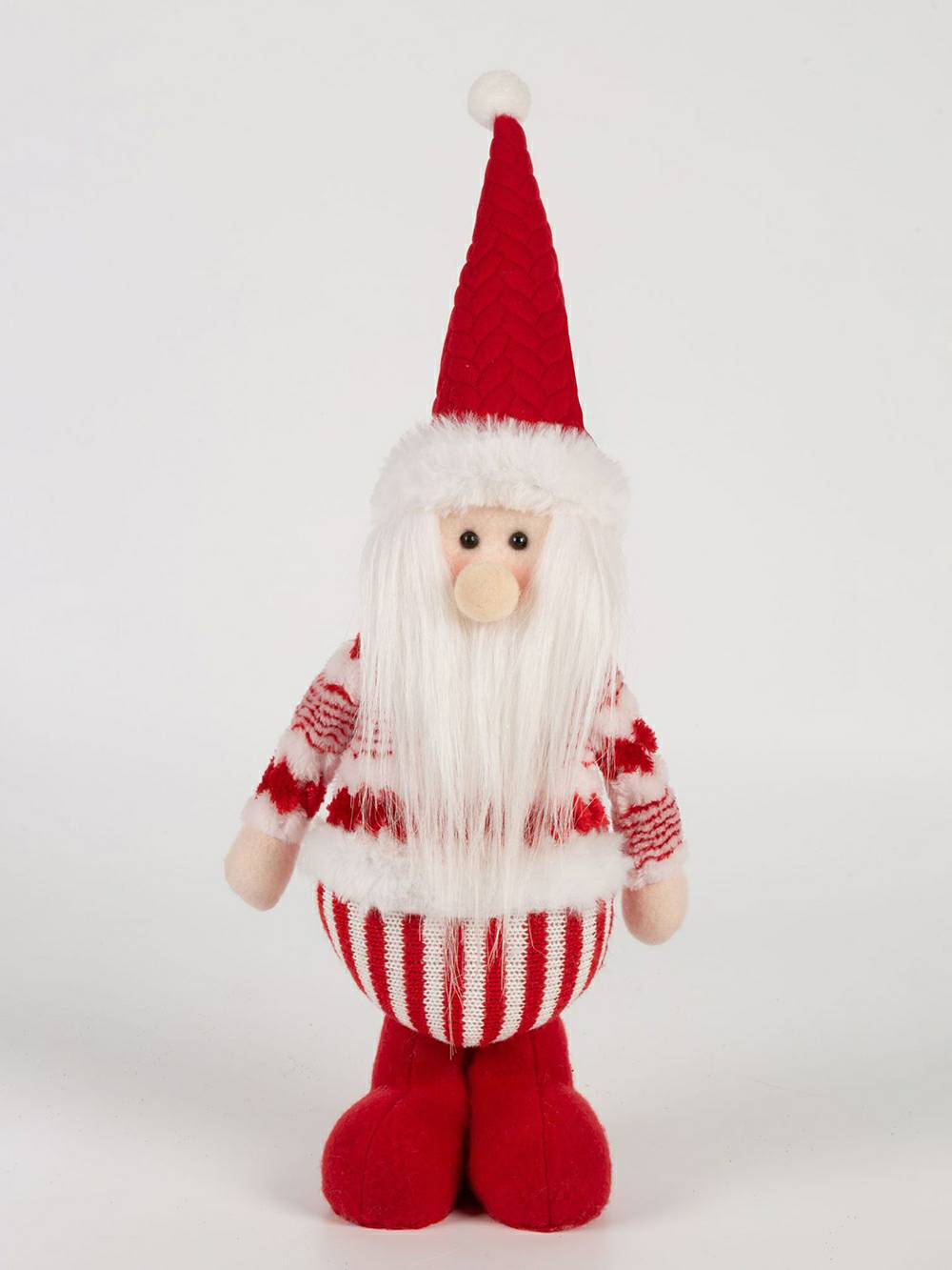 Jul Röd Plysch Elf Ren & Snowman Rudolph Doll