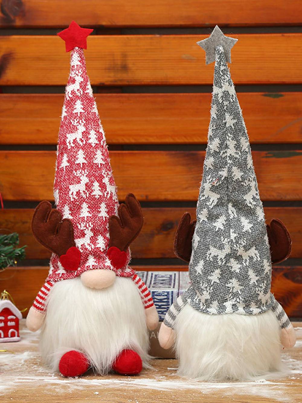Kerst pluche elf rendier kerstboom Rudolph pop