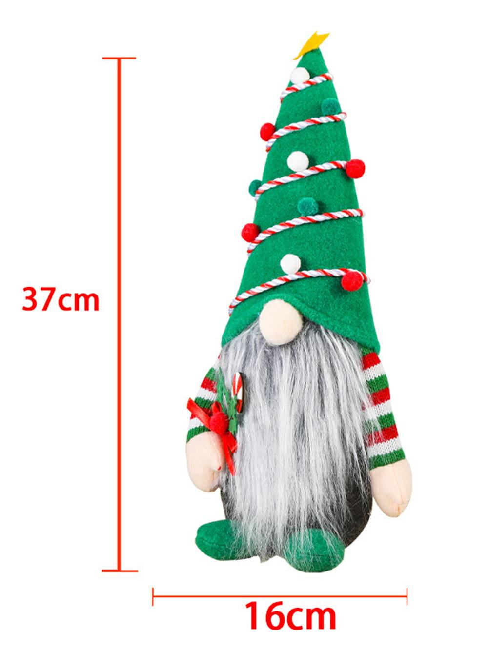 Jule Pom-Pom Elf Rudolph Doll